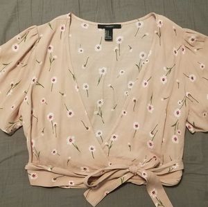 F21 Wrap top